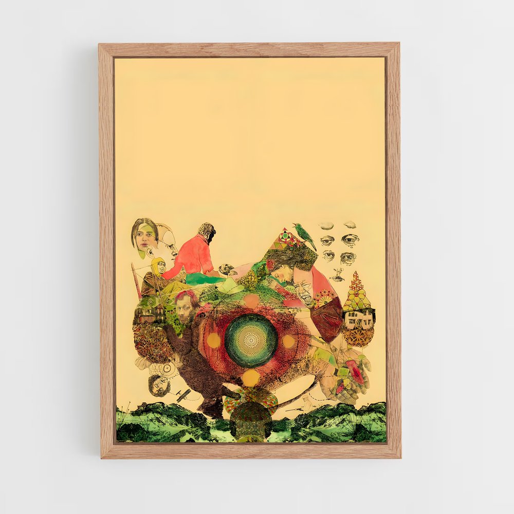 ap-fleet foxes-1 cadre Bois clair