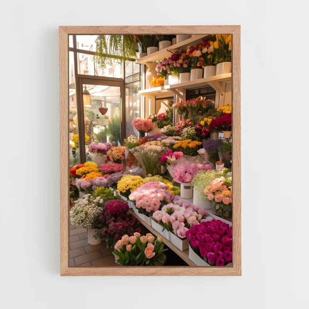 ap-florist-4 cadre Bois clair