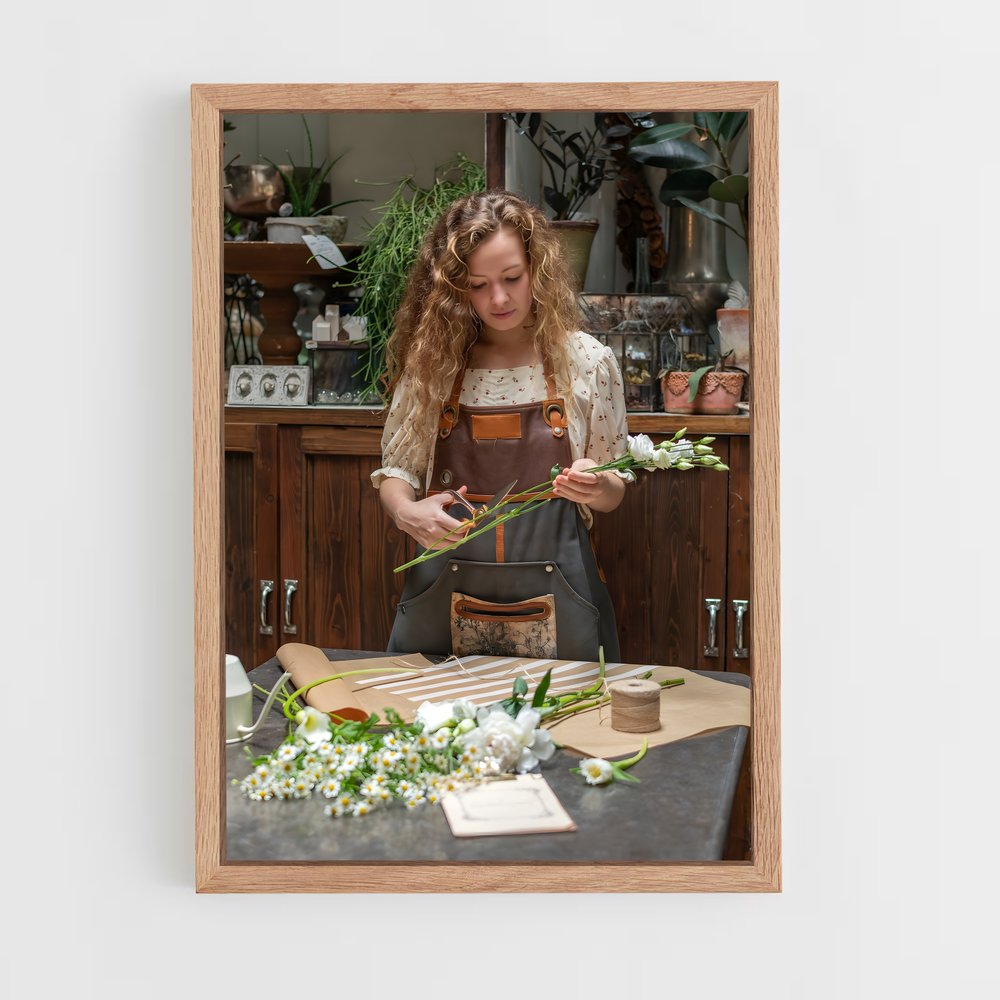 ap-florist-7 cadre Bois clair