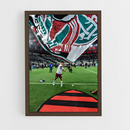 ap-fluminense fc-19 cadre Bois foncé
