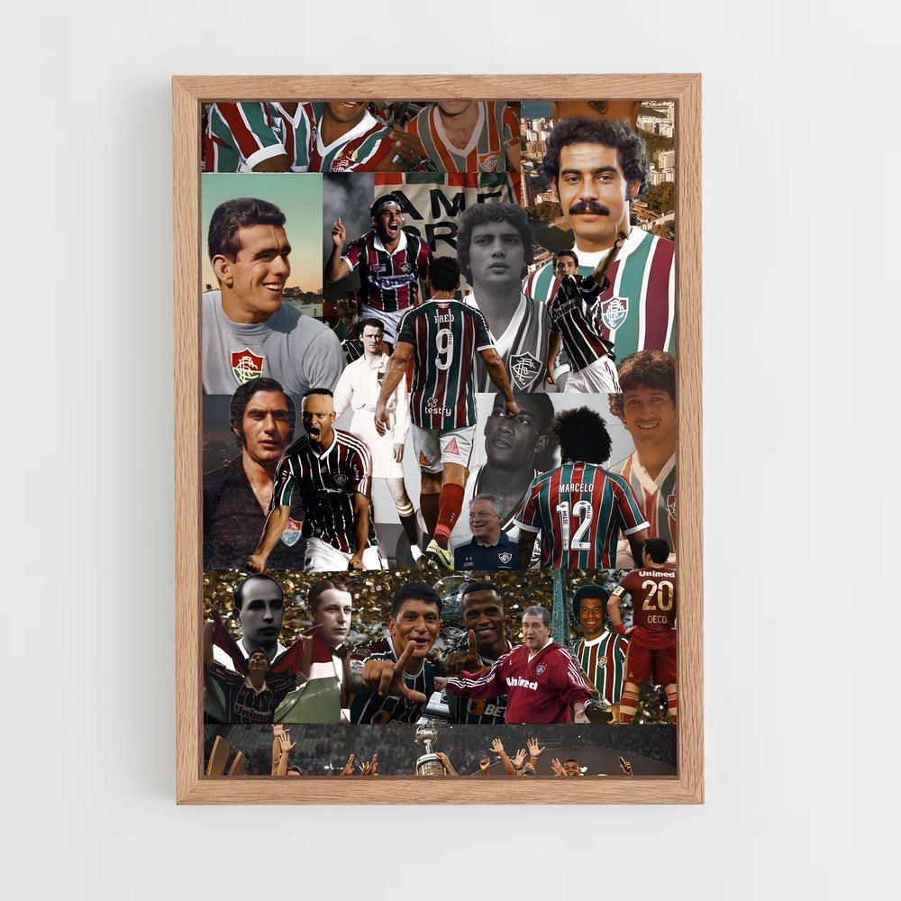 ap-fluminense fc-23 cadre Bois clair