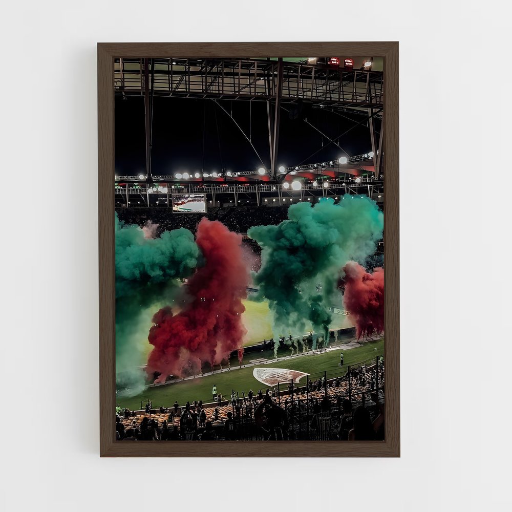 ap-fluminense fc-9 cadre Bois foncé