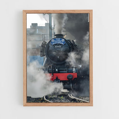 ap-flying scotsman-4 cadre Bois clair