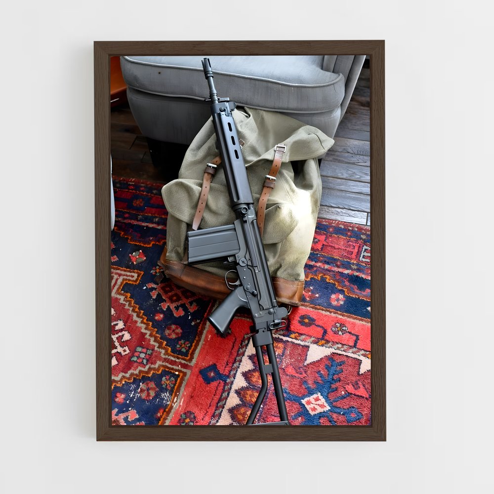 ap-fn fal-1 cadre Bois foncé