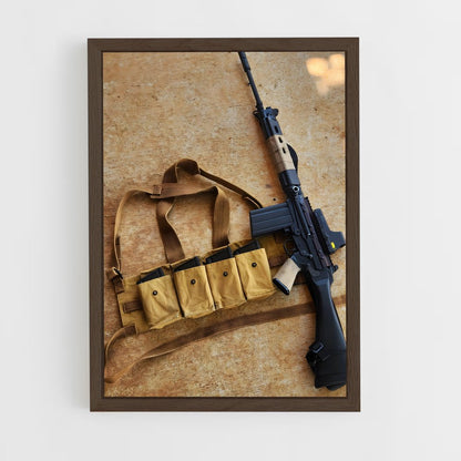 ap-fn fal-2 cadre Bois foncé