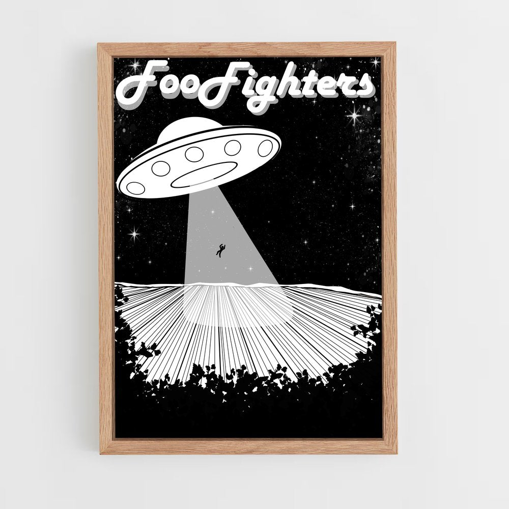 ap-foo fighters-1 cadre Bois clair