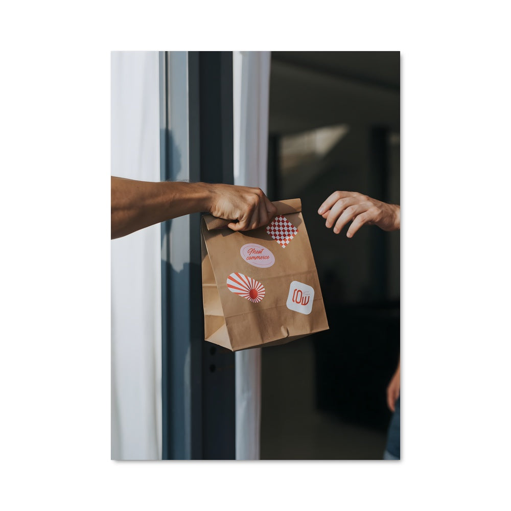 Poster Food delivery 4979