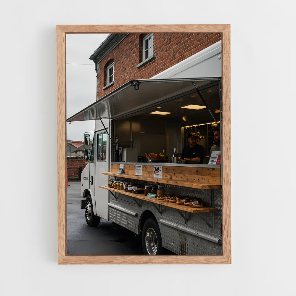 ap-food truck-1 cadre Bois clair