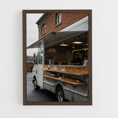 ap-food truck-1 cadre Bois foncé