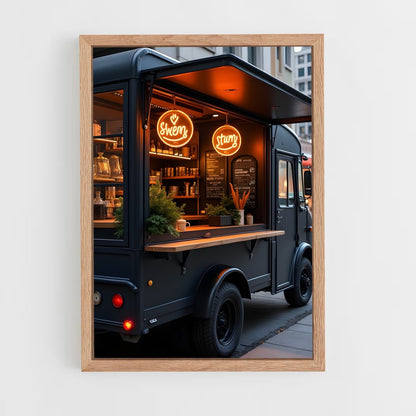 ap-food truck-2 cadre Bois clair