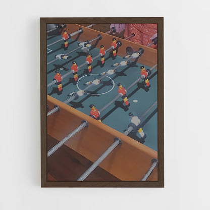 ap-foosball-4 cadre Bois foncé