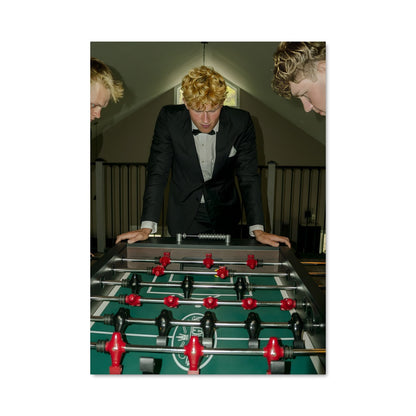Poster Duel de Foosball