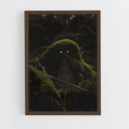 ap-forest moss-11 cadre Bois foncé