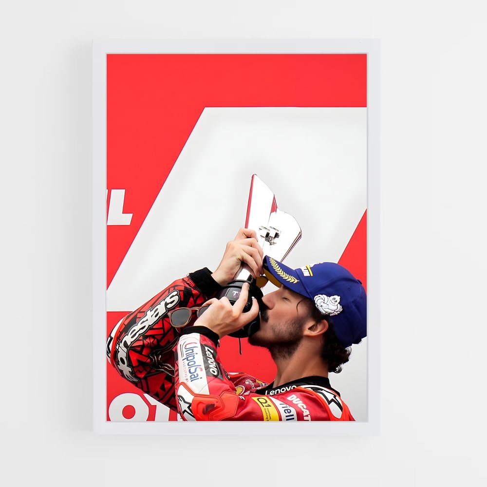 ap-francesco bagnaia-2 cadre Blanc