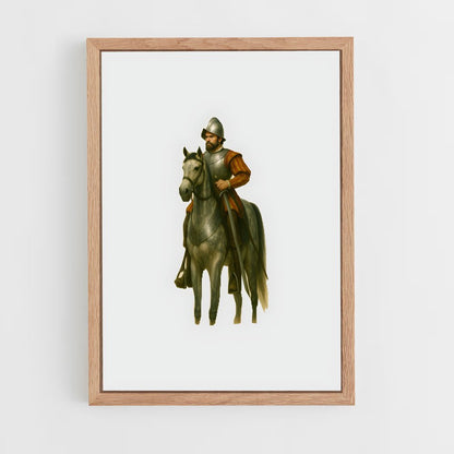 ap-francisco pizarro-3 cadre Bois clair