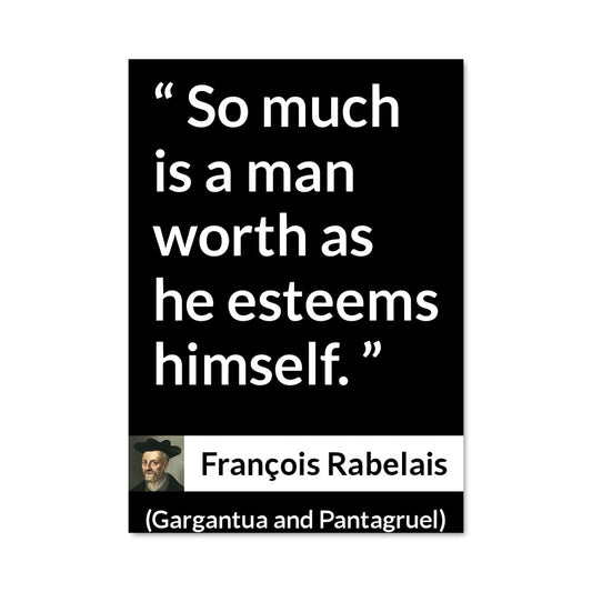 Poster Rabelais Intemporel