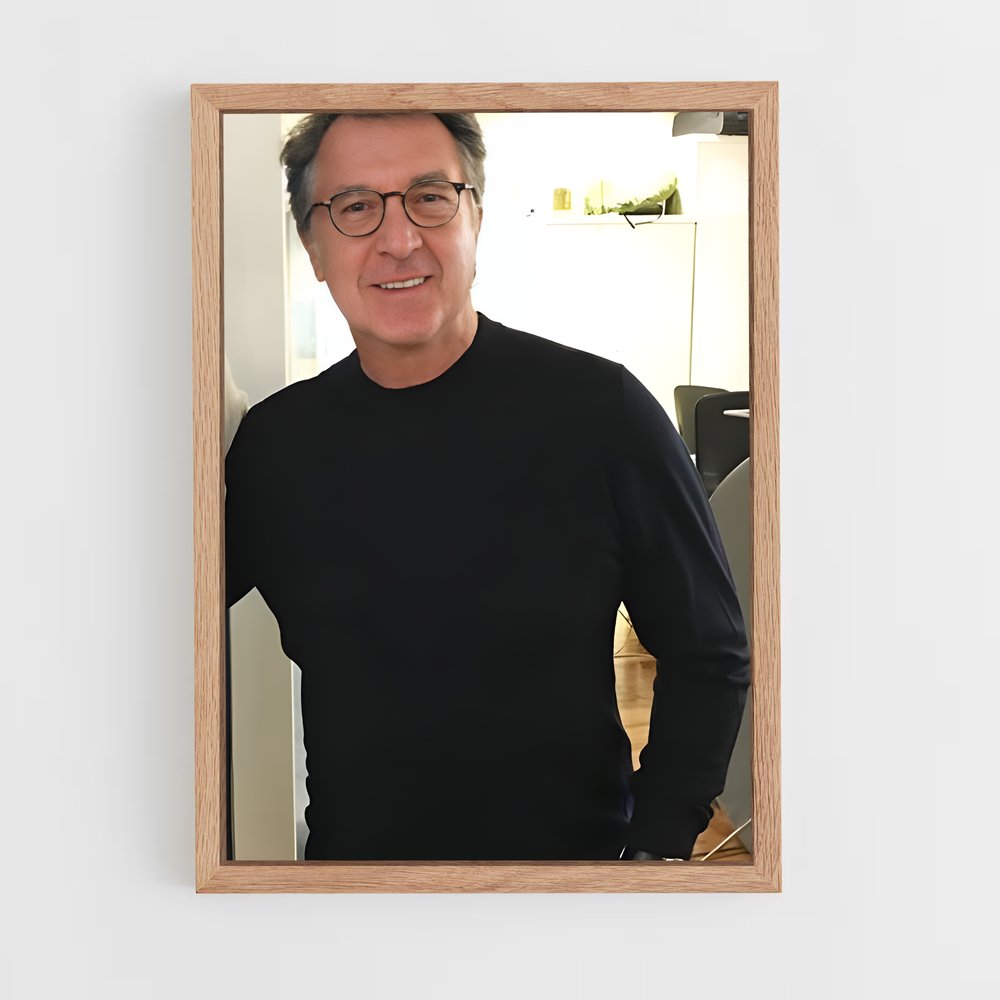 ap-francois cluzet-9 cadre Bois clair