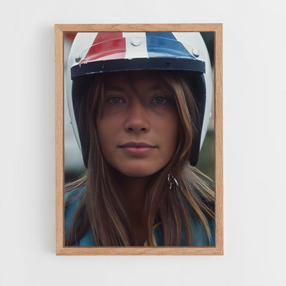ap-francoise hardy-1 cadre Bois clair