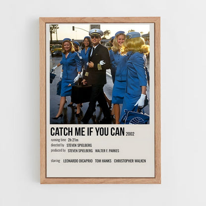 ap-frank abagnale-5 cadre Bois clair
