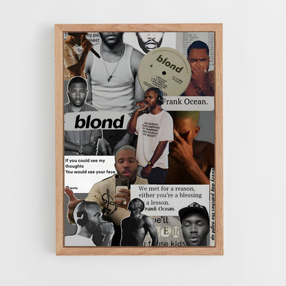 ap-frank ocean-11 cadre Bois clair