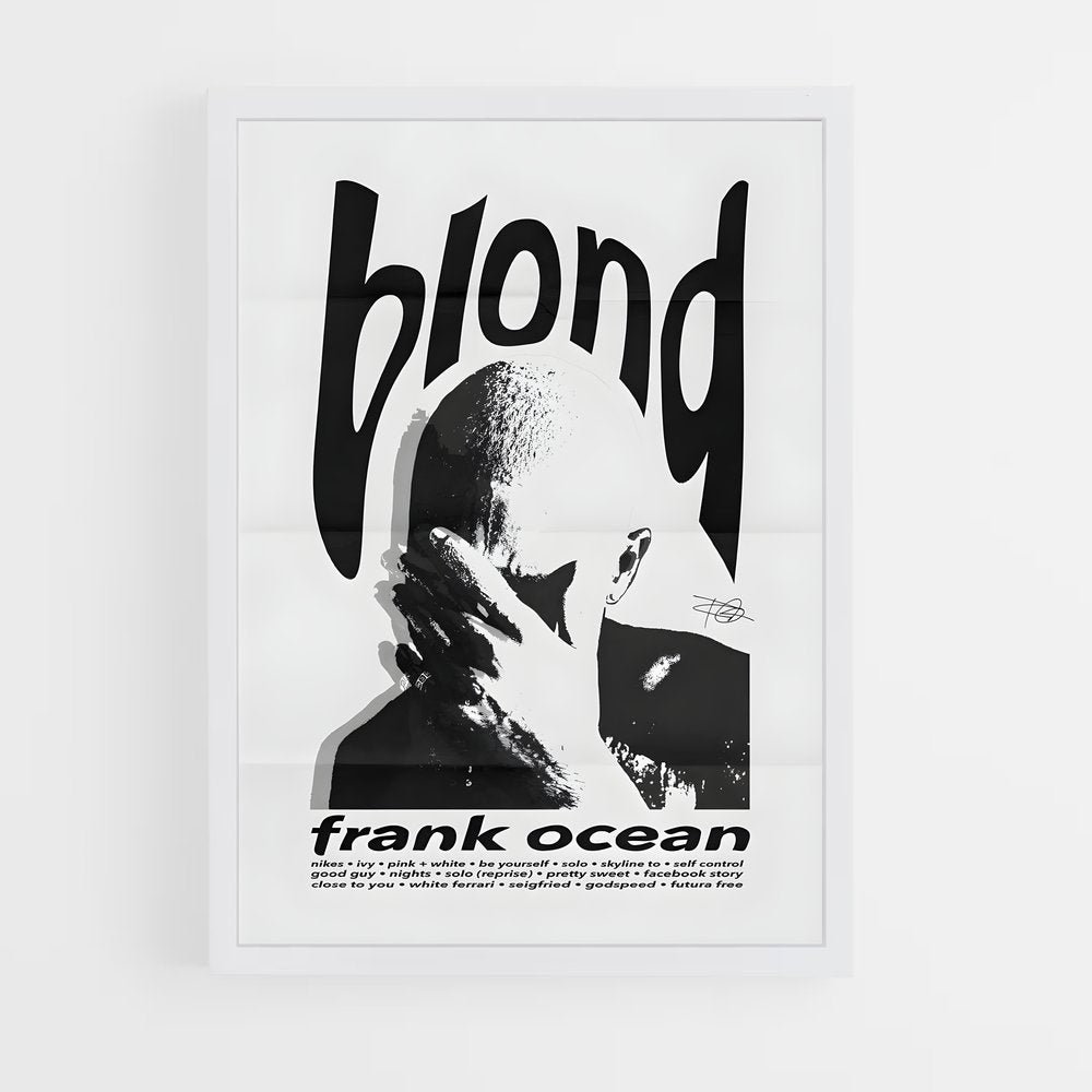 ap-frank ocean-12 cadre Blanc