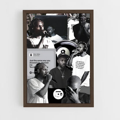 ap-frank ocean-3 cadre Bois foncé