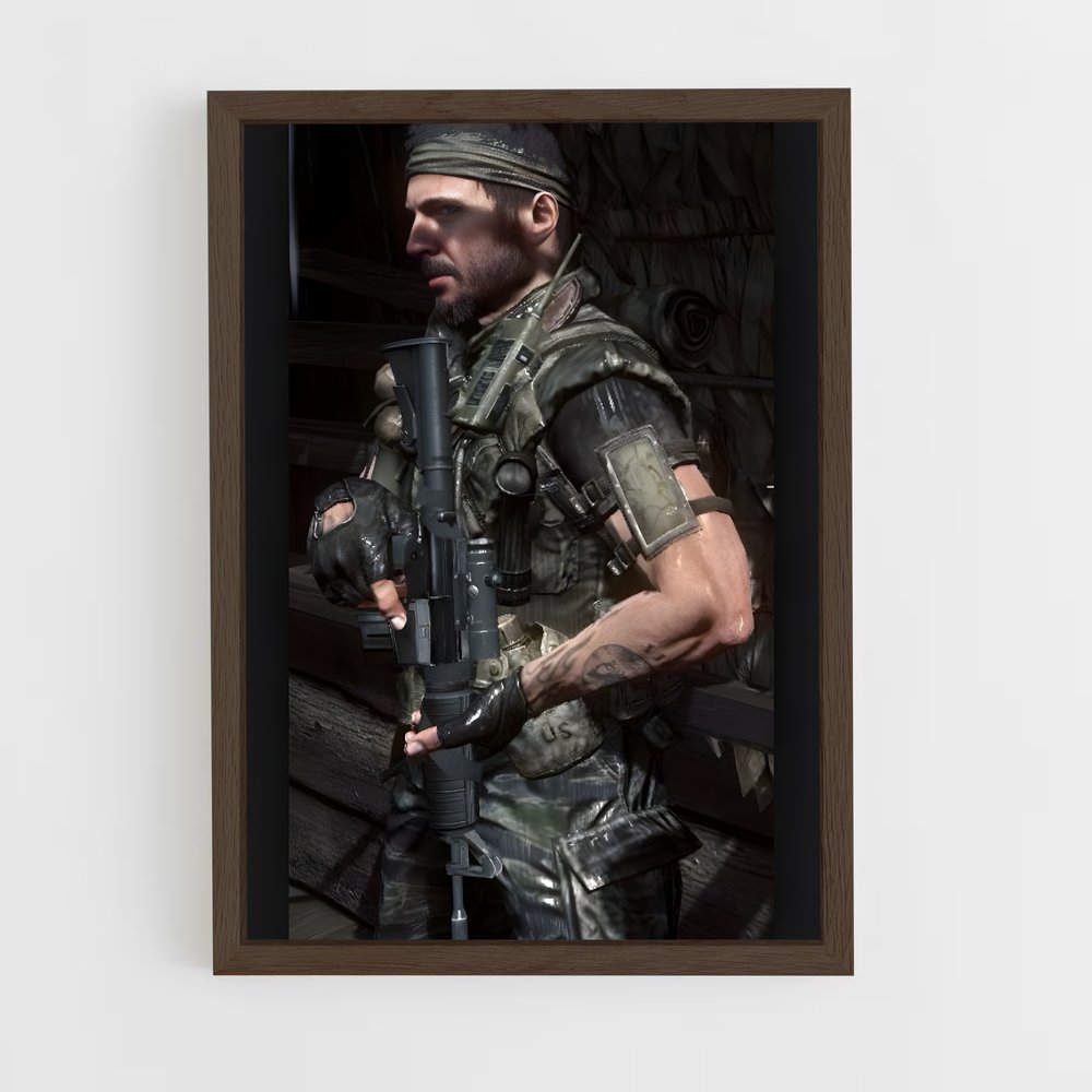 ap-frank woods-7 cadre Bois foncé