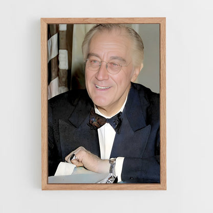 ap-franklin roosevelt-3 cadre Bois clair