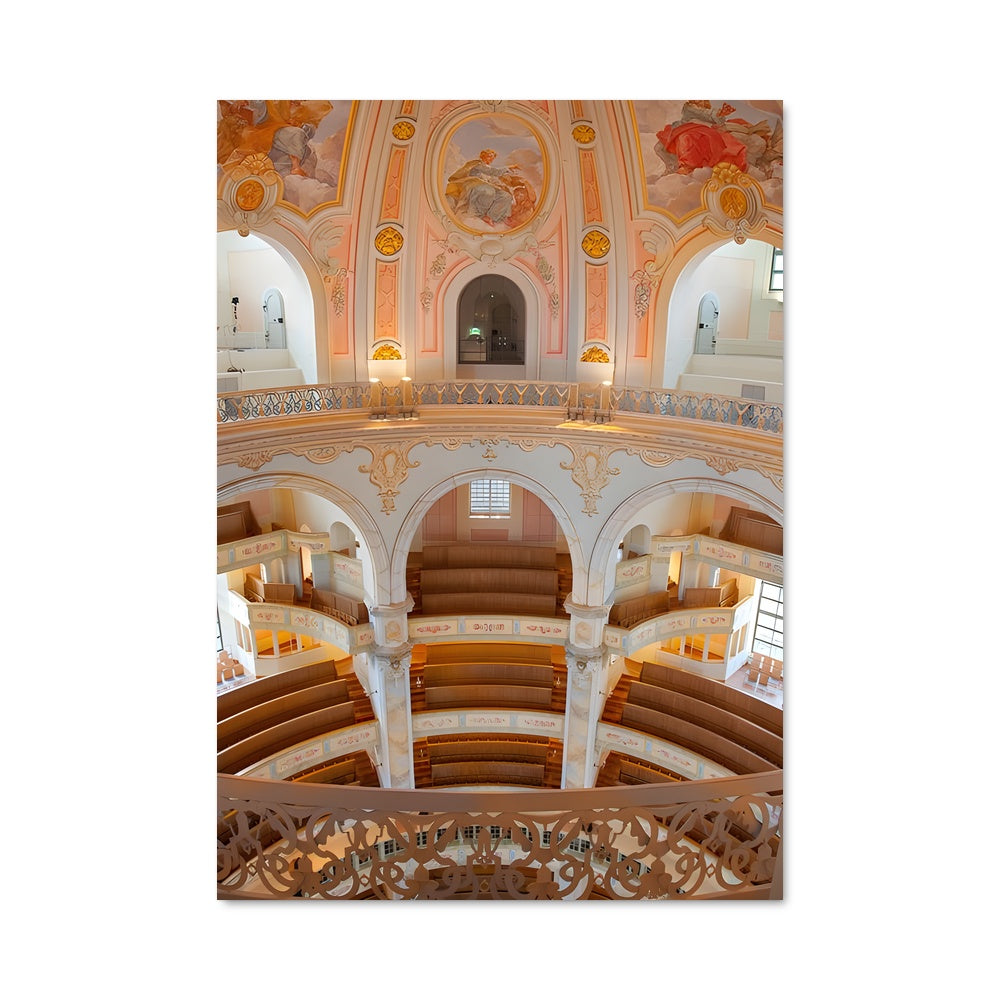 Poster Lumières de Frauenkirche