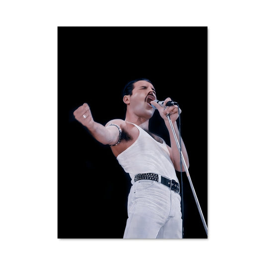 Poster Freddie en Concert