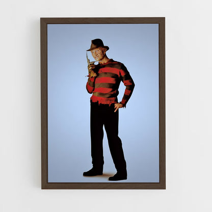 ap-freddy krueger-5 cadre Bois foncé