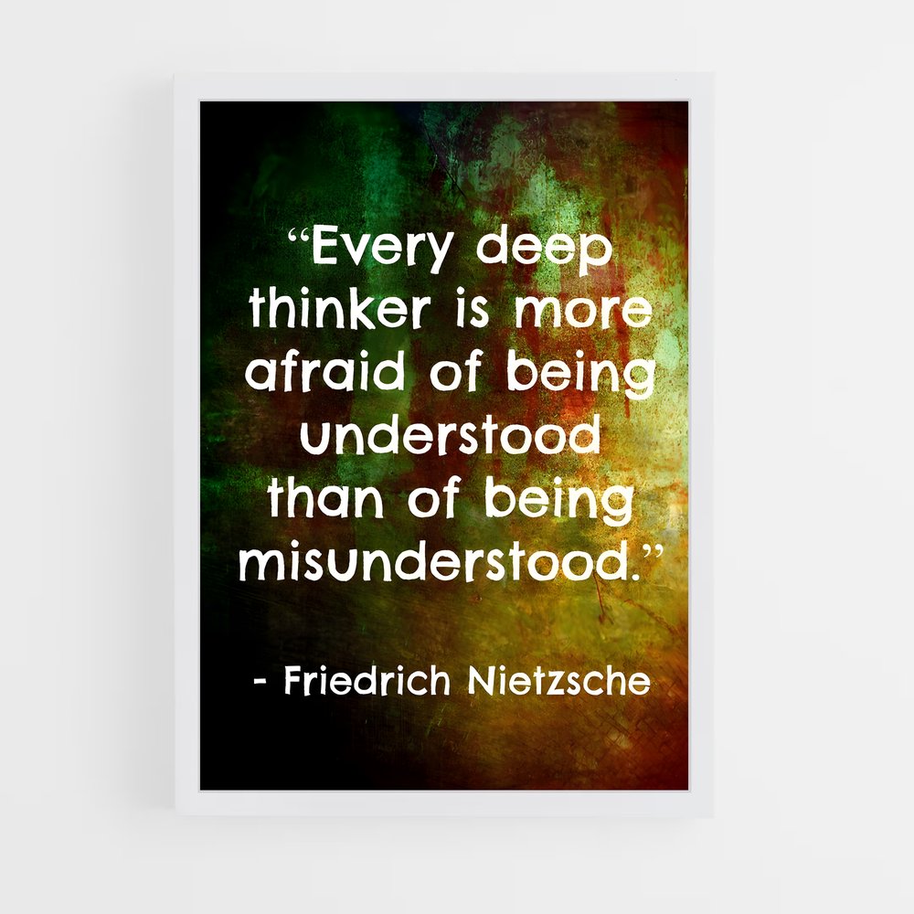 ap-friedrich nietzsche-5 cadre Blanc