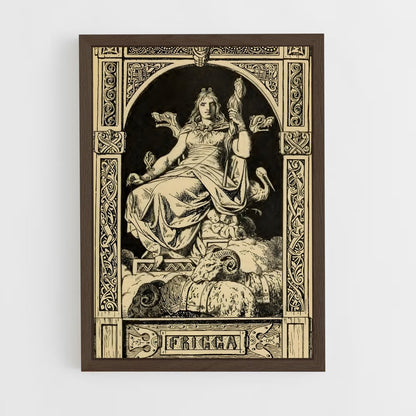 ap-frigg-3 cadre Bois foncé