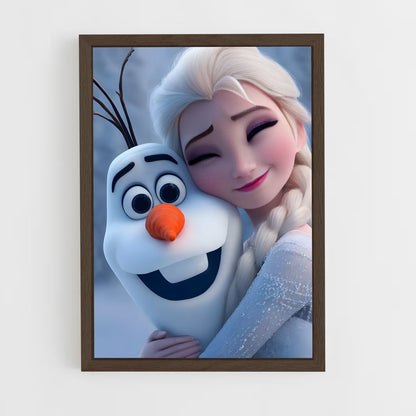 ap-frozen-9 cadre Bois foncé