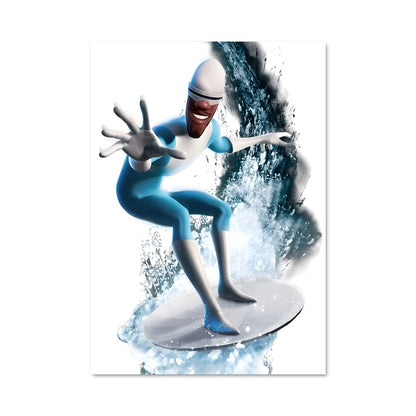 Poster Surfing Frozone