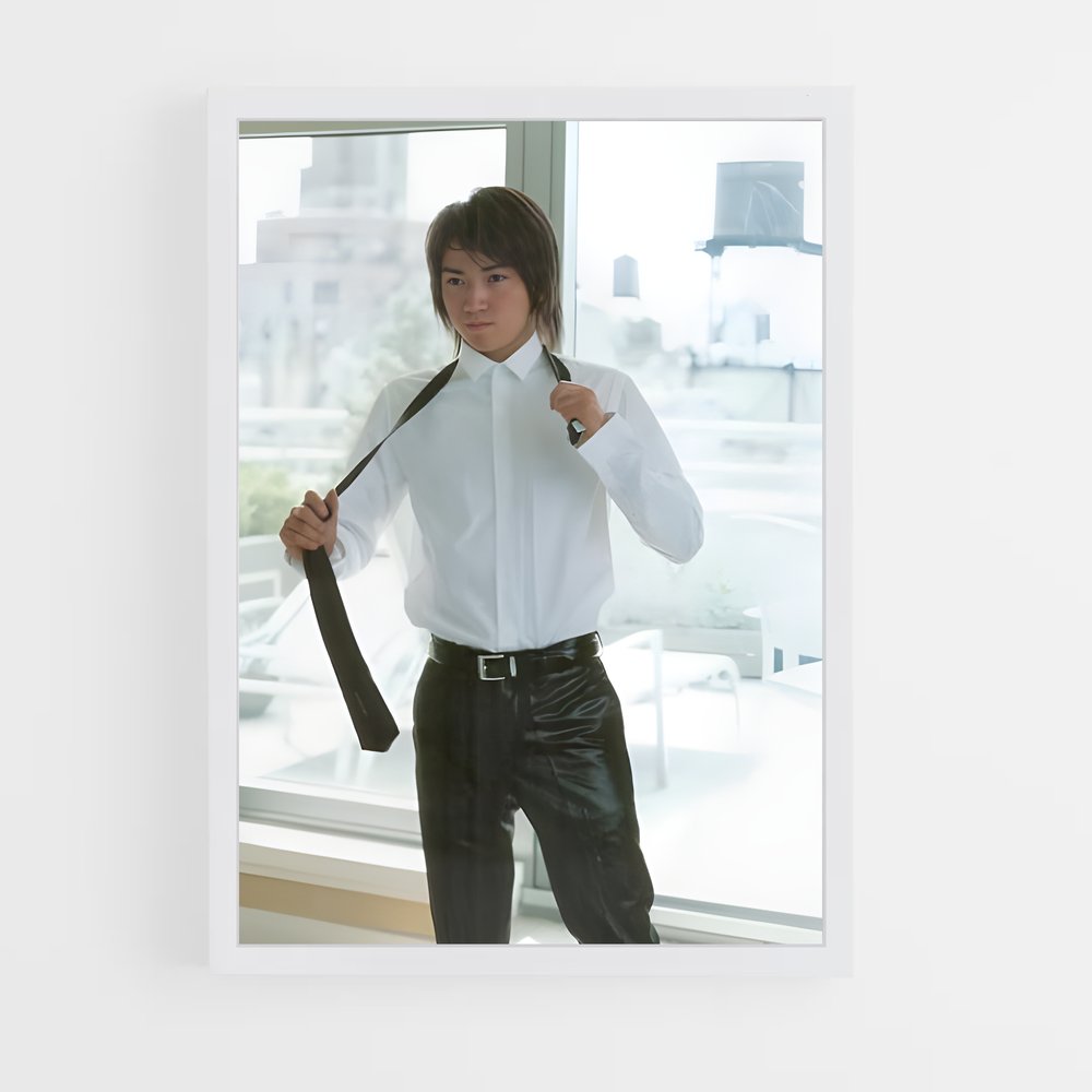 ap-fujiwara tatsuya-4 cadre Blanc