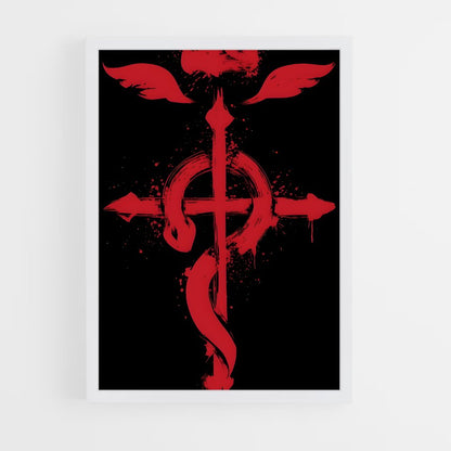 ap-fullmetal alchemist-2 cadre Blanc