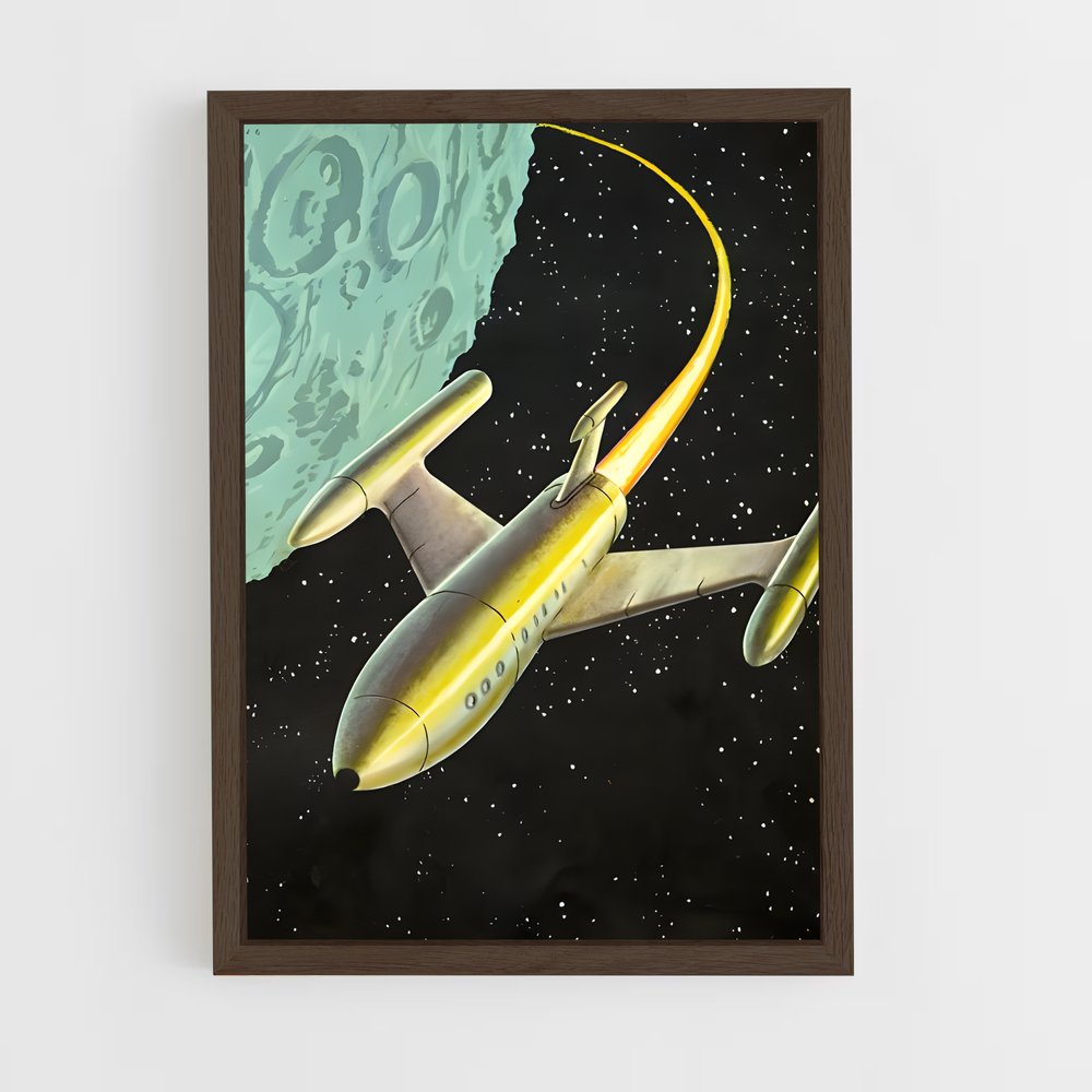 ap-futurism-8 cadre Bois foncé