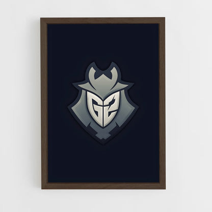 ap-g2 esports-4 cadre Bois foncé