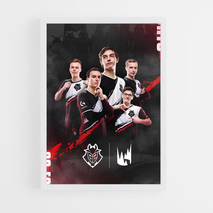 ap-g2 esports-7 cadre Blanc