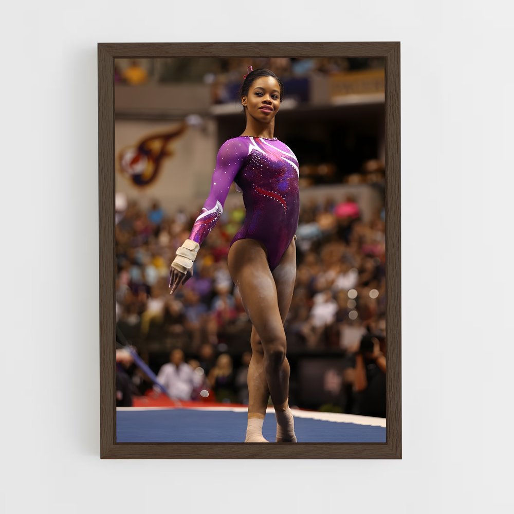 ap-gabby douglas-2 cadre Bois foncé
