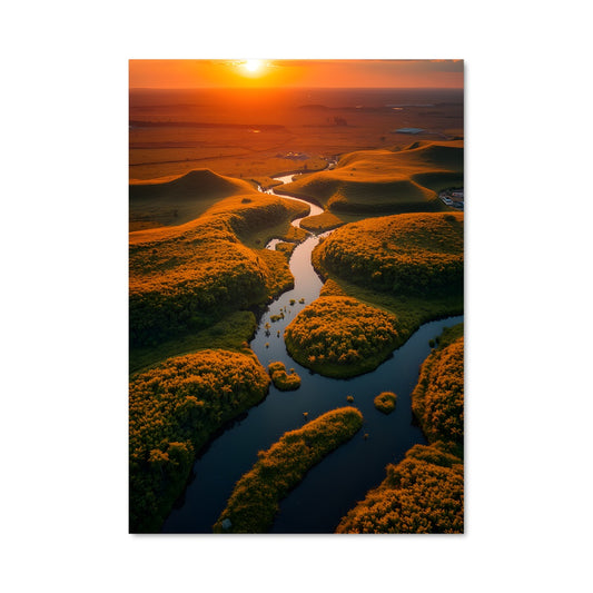 Poster Rivières Émeraude