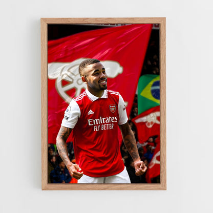 ap-gabriel jesus-9 cadre Bois clair