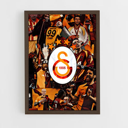 ap-galatasaray sk-7 cadre Bois foncé