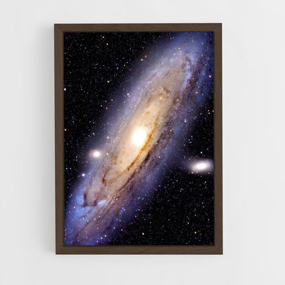 ap-galaxies-22 cadre Bois foncé
