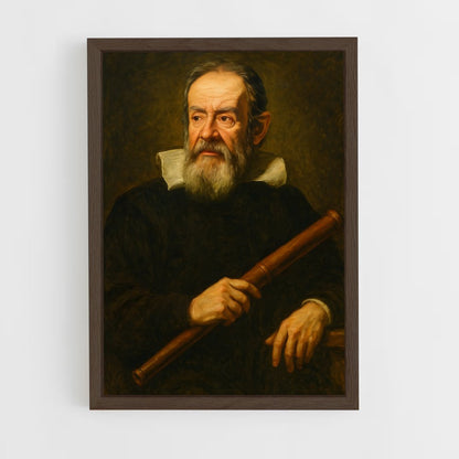 ap-galileo galilei-1 cadre Bois foncé