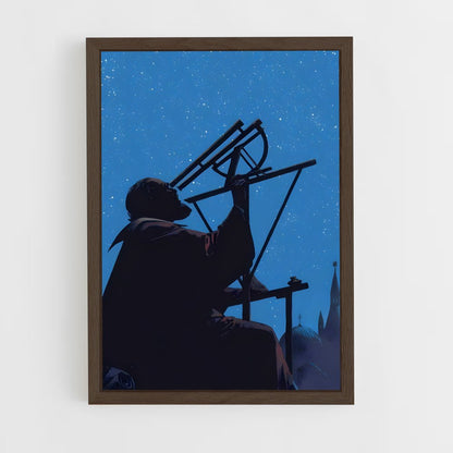 ap-galileo galilei-2 cadre Bois foncé