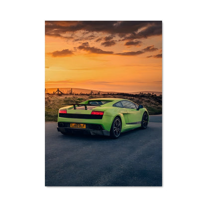 Poster Gallardo Vert Émeraude
