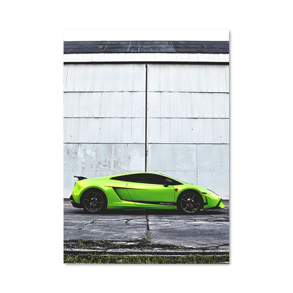 Poster Gallardo Vert Électrique