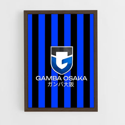 ap-gamba osaka-6 cadre Bois foncé
